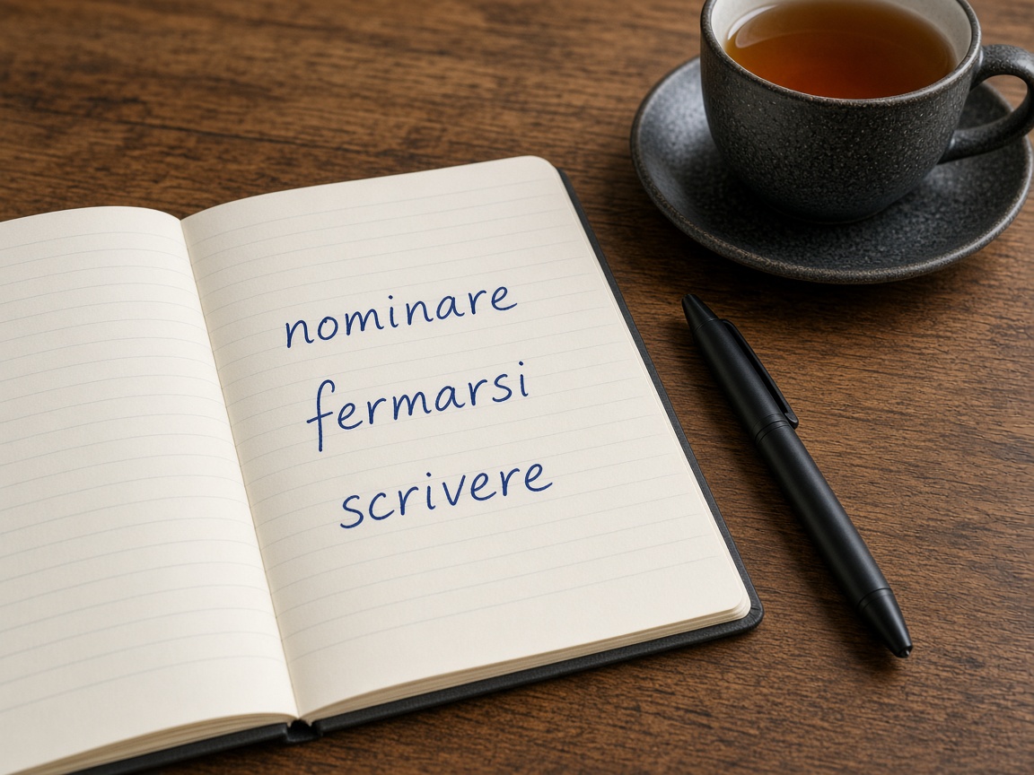 Taccuino: nominare, fermarsi, scrivere.
